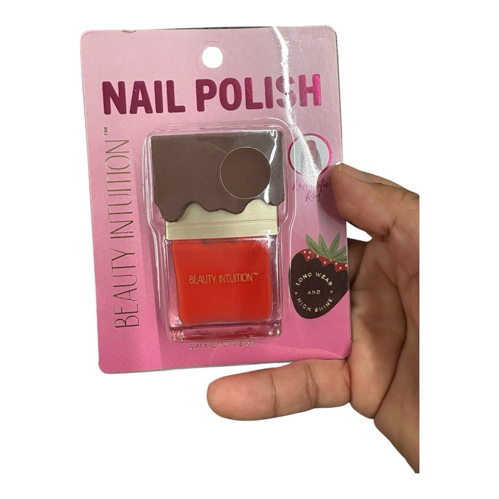Beauty intuition Red Nail Polish - Women's Nail Tool